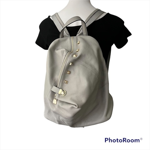 Bostanten Pebble Leather Studded Backpack main image 10